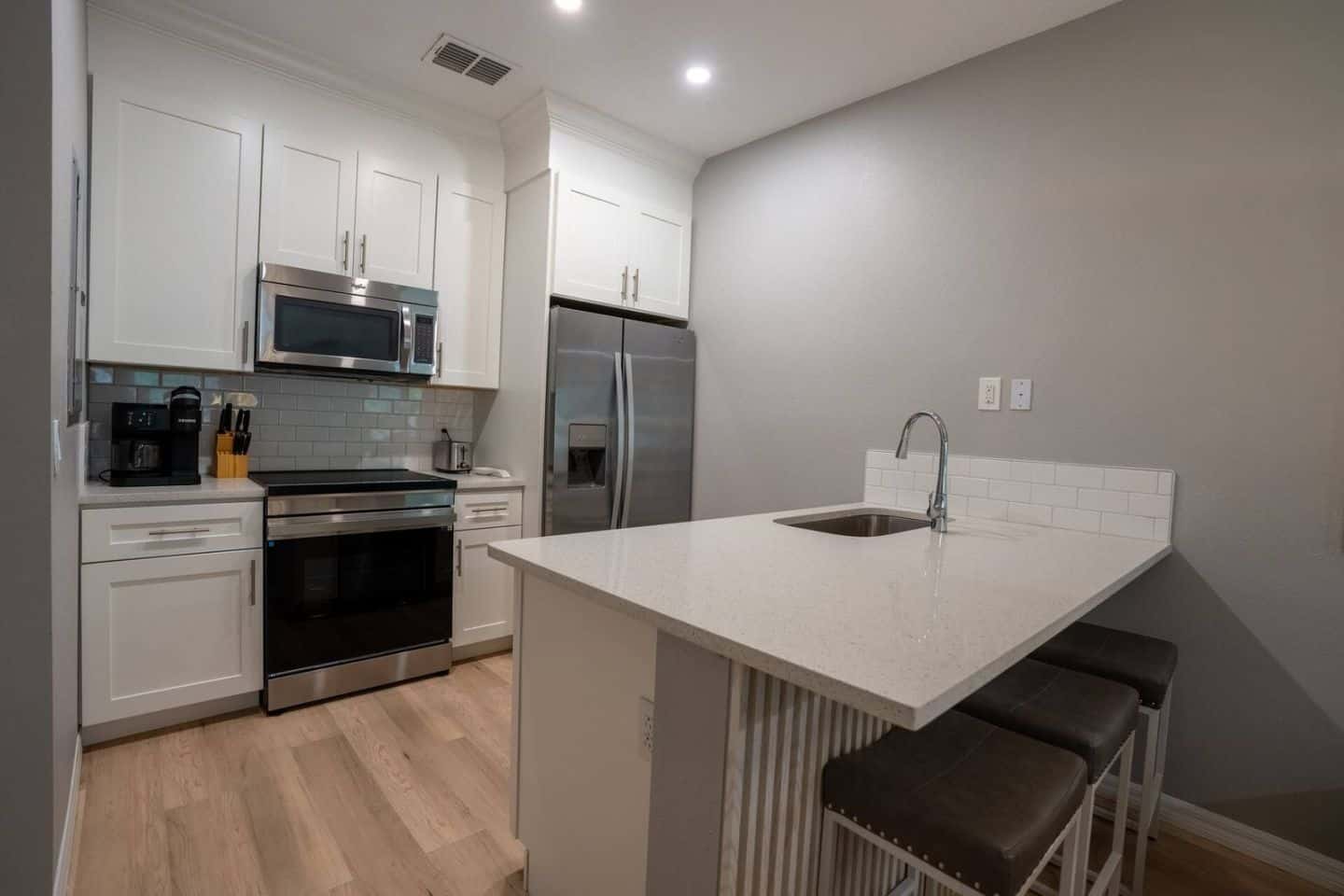 Cozy Three Bedroom — Kitchen